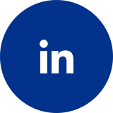 Software ERP para empresas - linkedin logo azul 